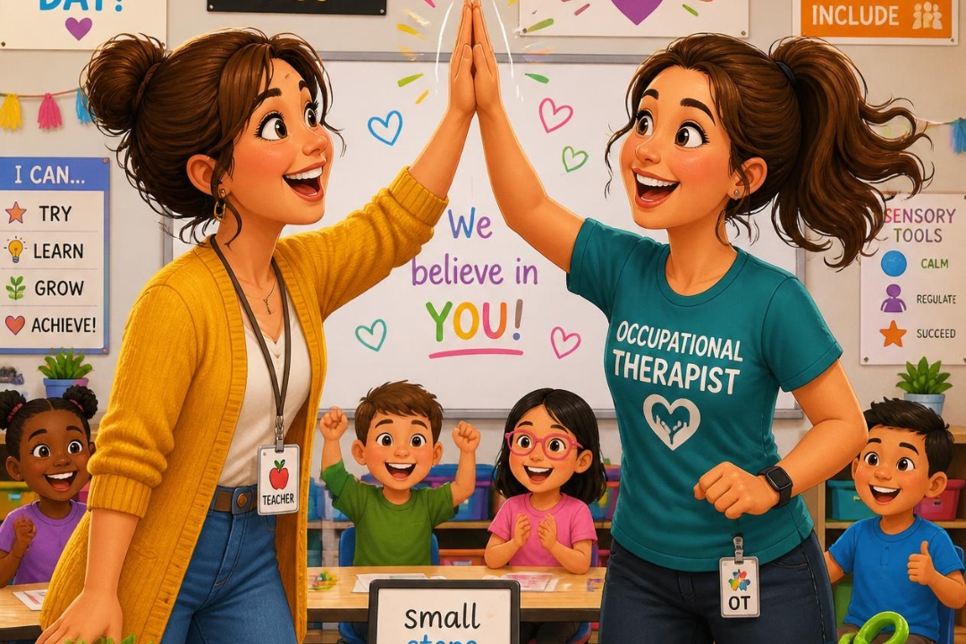 Beyond the Therapy Room: Why OTs Love Working Where Children Learn